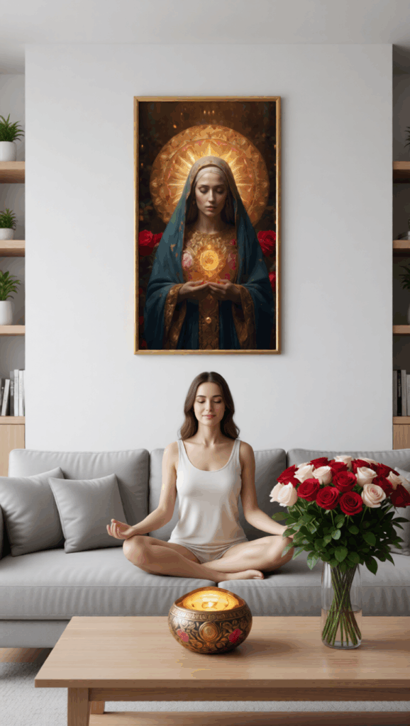 Meditation mit Marias Lichtherz
